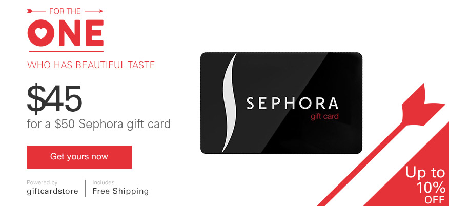 [逾期]ebay.ca：$50 Sephora Gift Card只賣$45