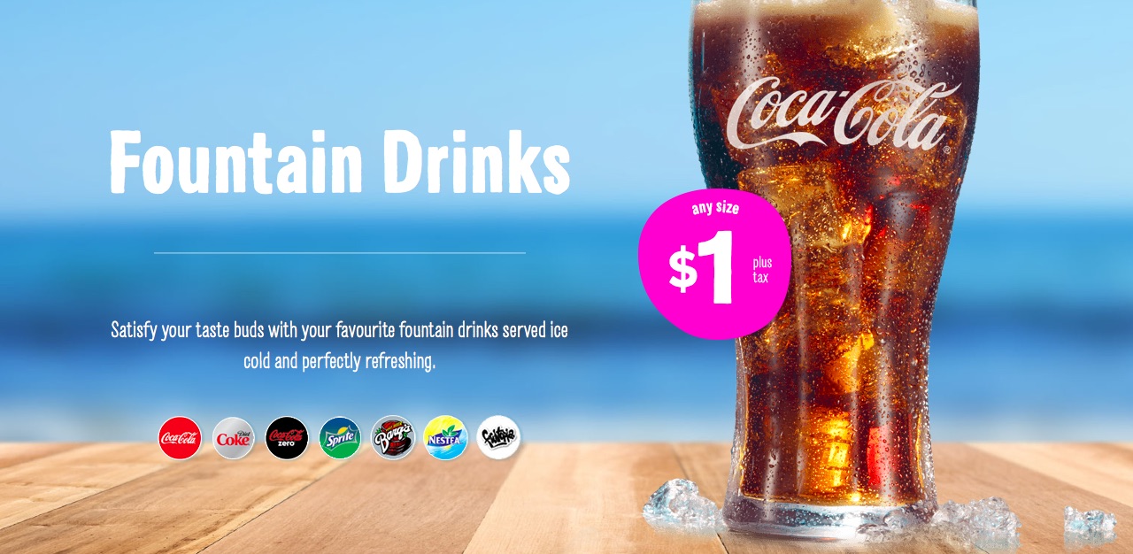 [逾期]McDonald’s：汽水、冰咖啡、Lemonade只賣$1