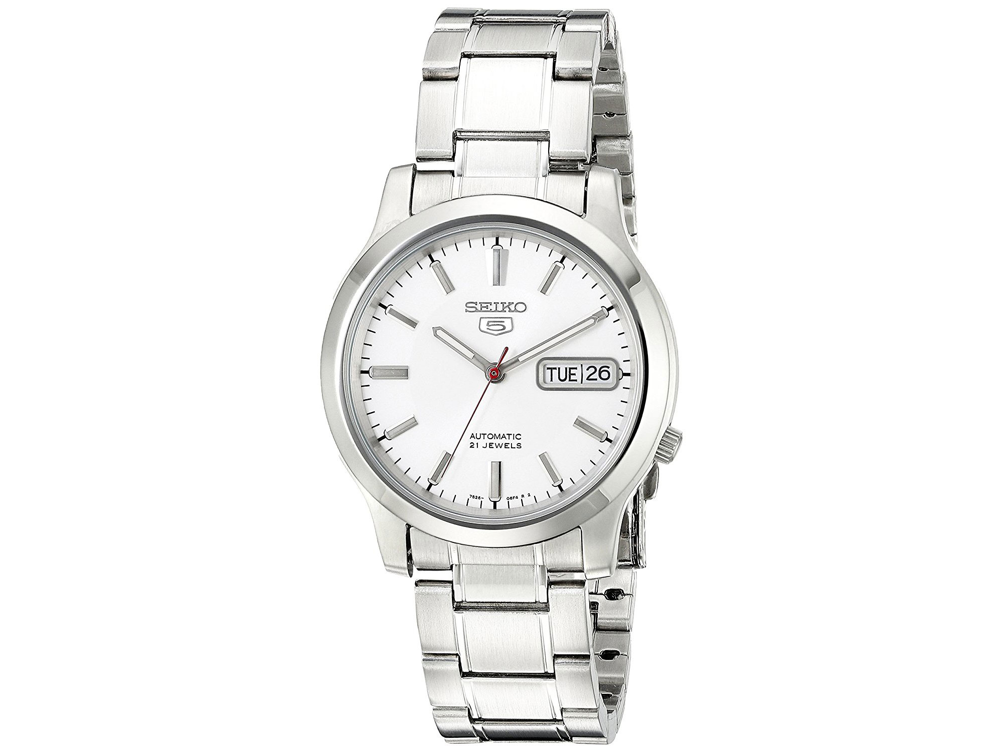 Amazon：Seiko精工5號自動機械錶只賣$63.99