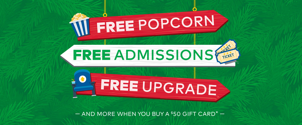 Cineplex:購買$50 Gift Card,可免費獲贈價值$40 Cineplex禮品