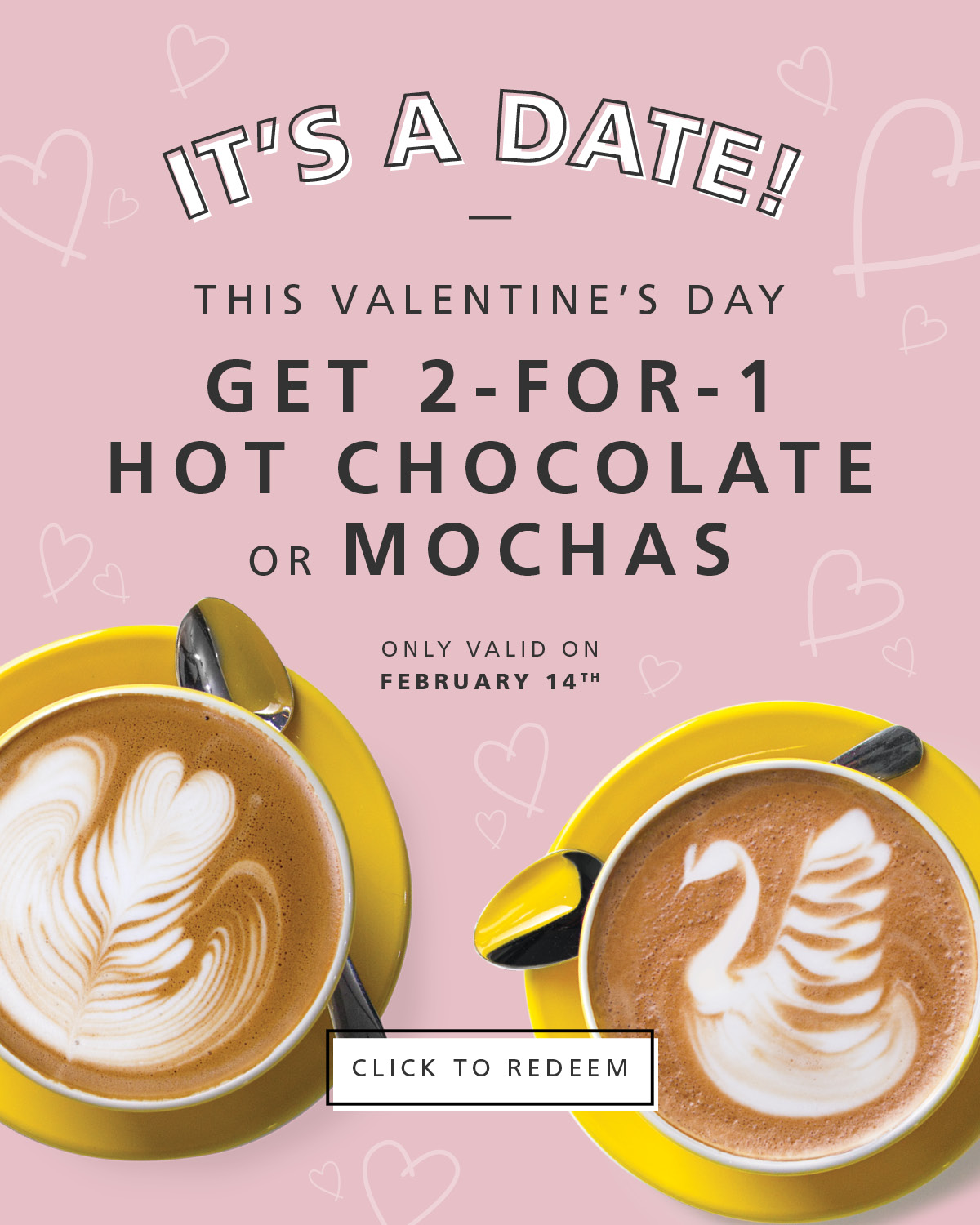 Blenz Coffee：Hot Chocolate/Mochas买一送一优惠