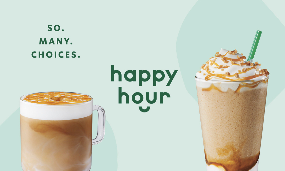 Starbucks：任何Espresso/Frappuccino可享买一送一优惠 (只限Starbucks会员)