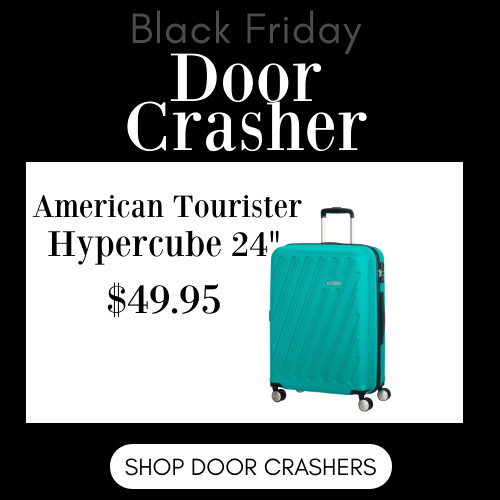 American Tourister 360度四轮行李箱(24吋)只卖$49.95
