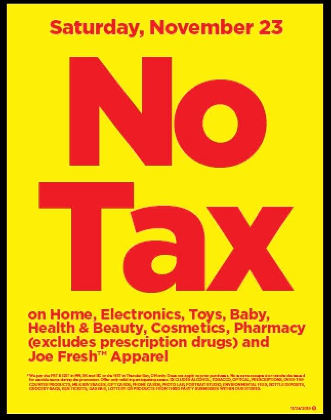 Superstore：免稅日