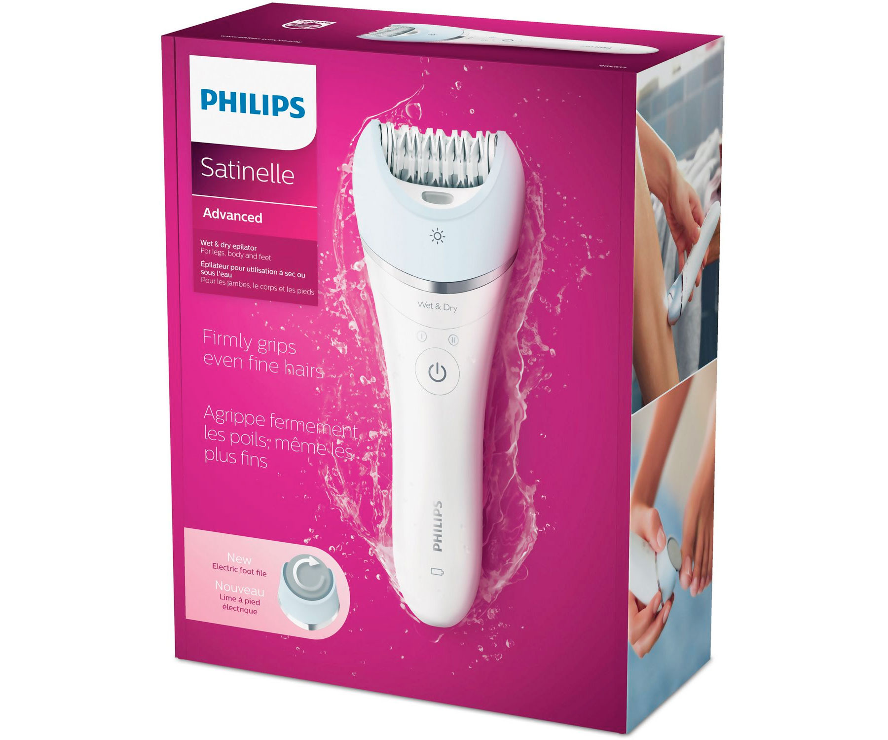 Walmart.ca：Philips Satinelle 乾濕兩用脫毛器只賣$55
