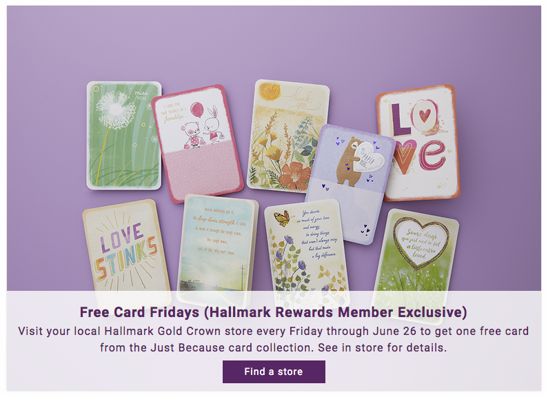 Hallmark ：免費賀卡