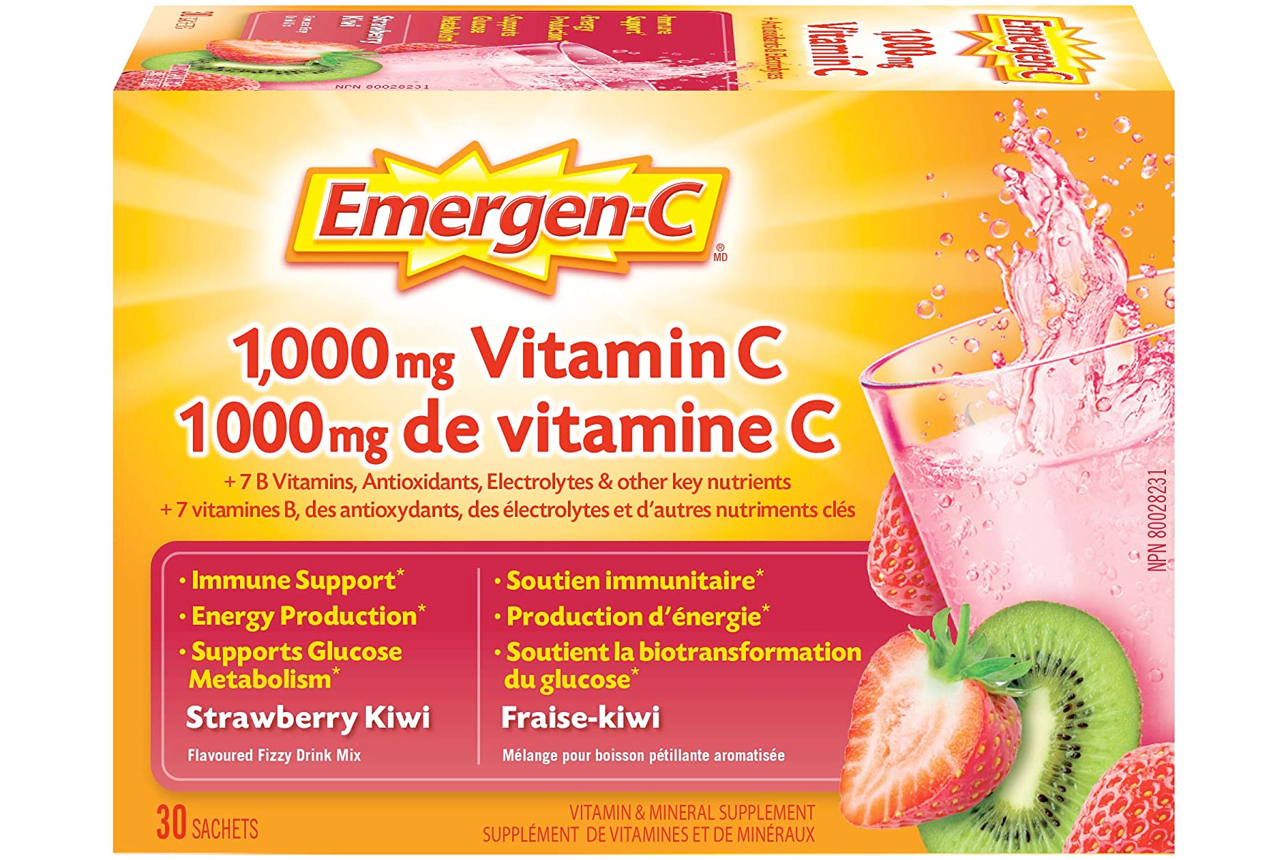 Amazon：Emergen-C (30包)只賣$12.47