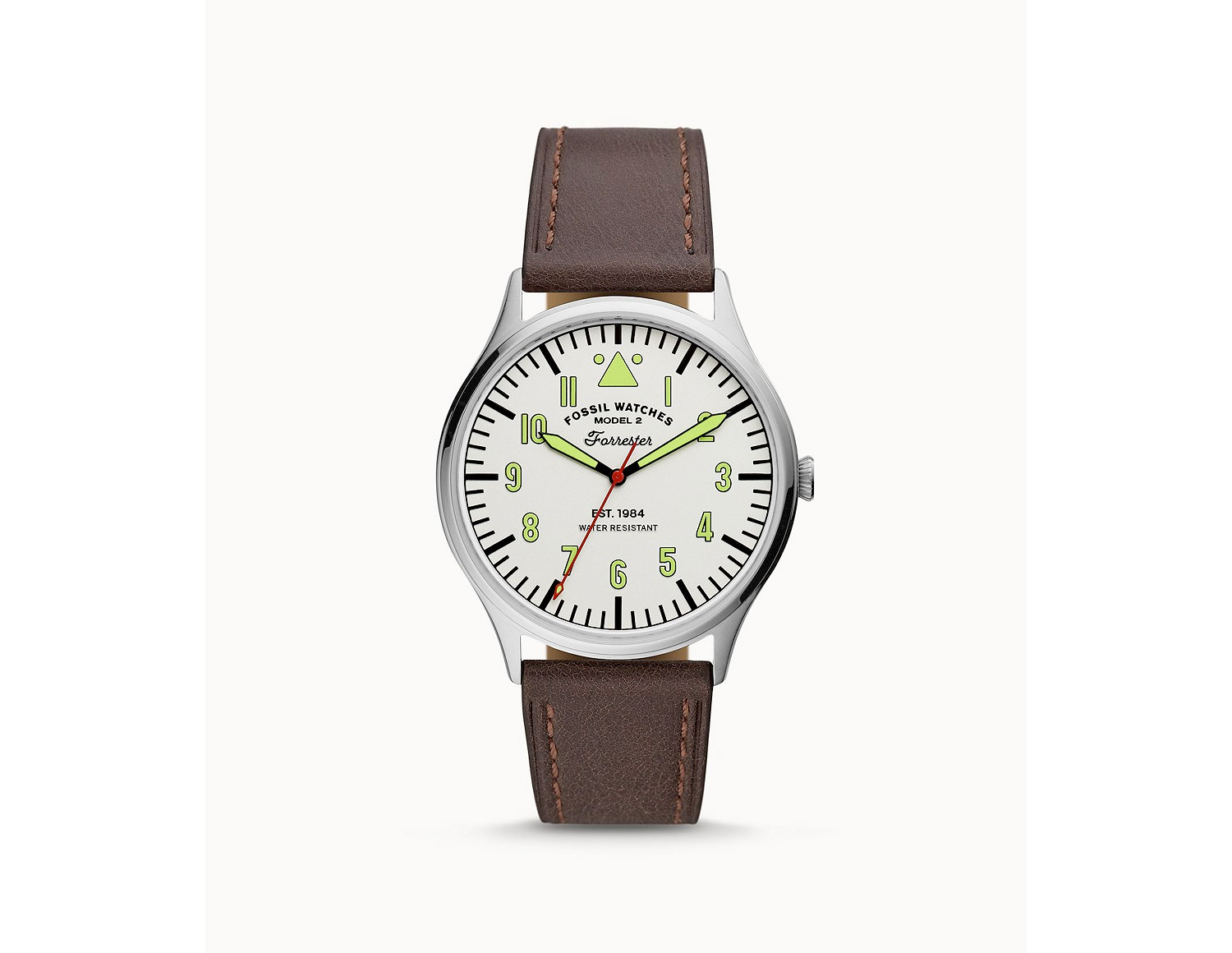 Fossil官網：男裝皮帶手錶只賣$37.50
