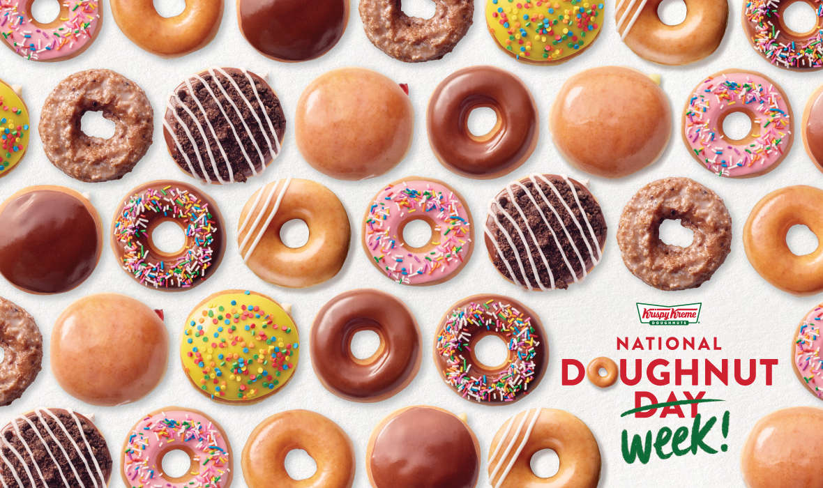 Krispy Kreme：免费Donut