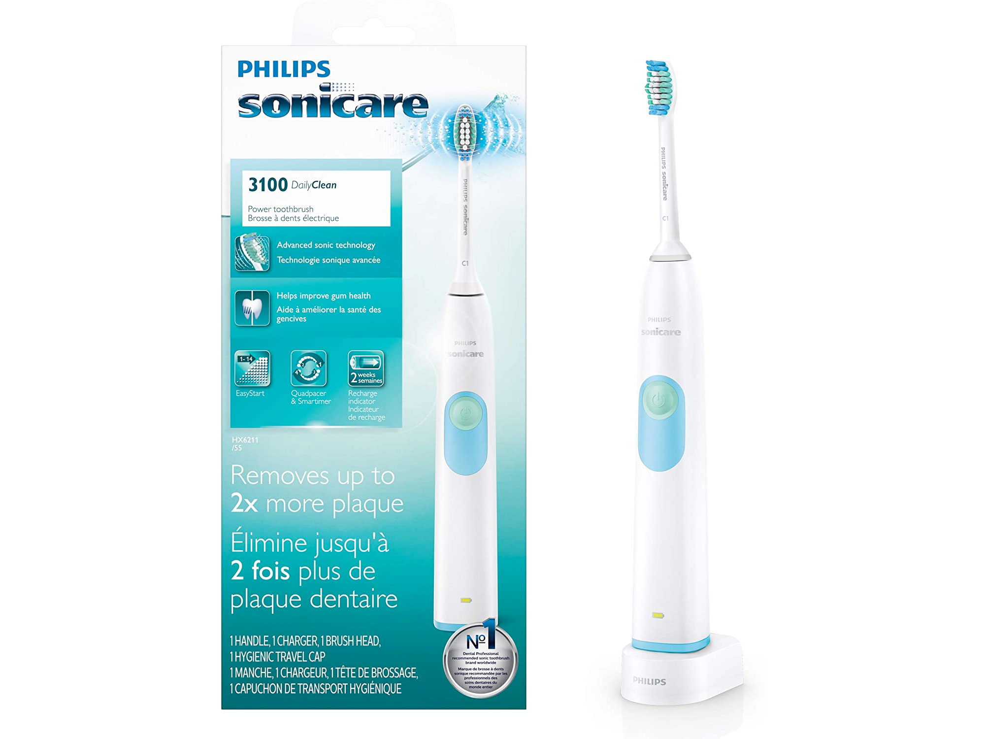 Amazon：Philips Sonicare 3100電動牙刷只賣$49.95