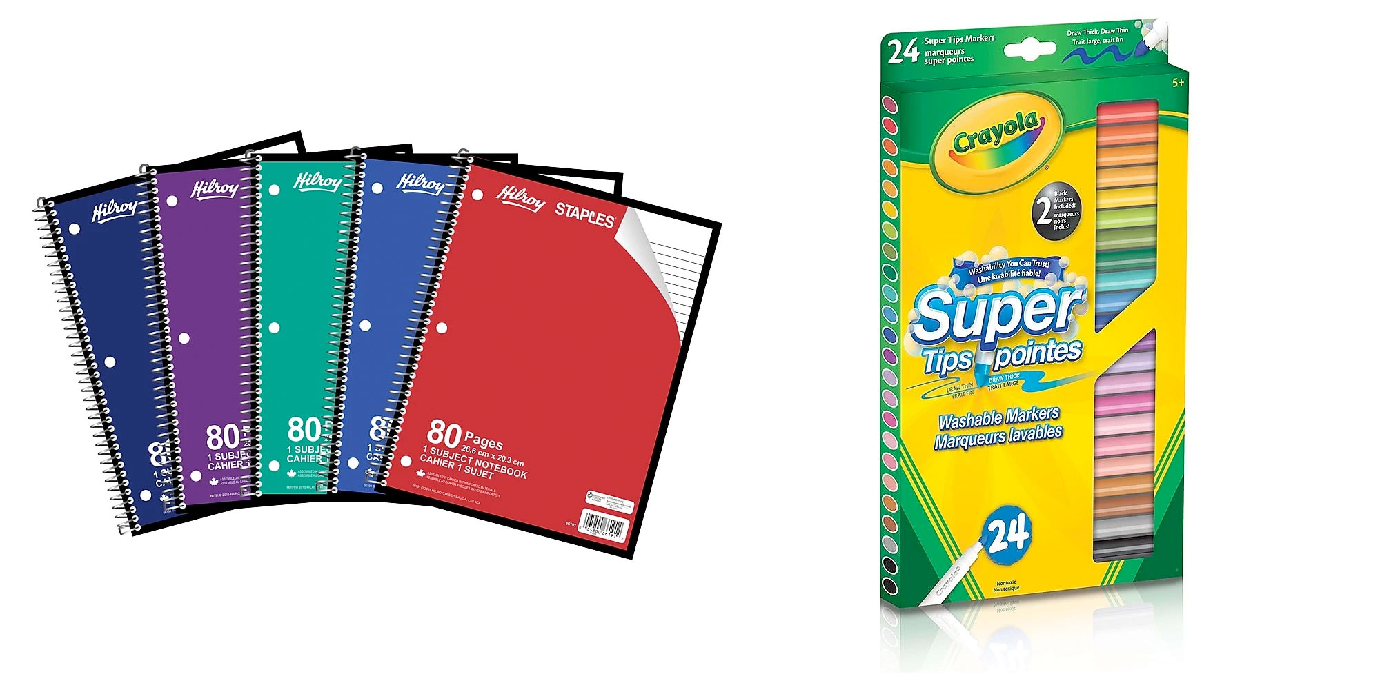 Staples官網：開學文具精選