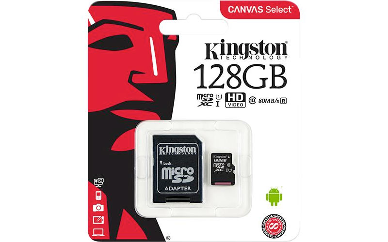 Visions：Kingston 128GB MicroSDXC卡只賣$18