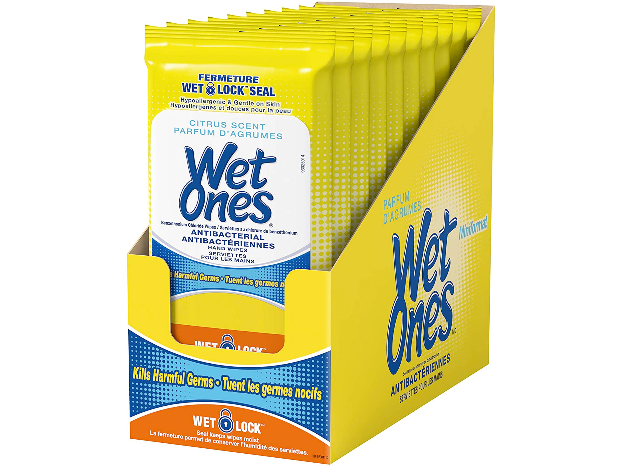Amazon：Wet Ones Antibacterial Hand Wipes(10包裝) – $19.99