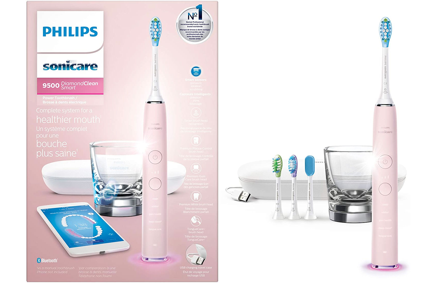 Amazon：Philips Sonicare DiamondClean 9500電動牙刷只賣$169.99