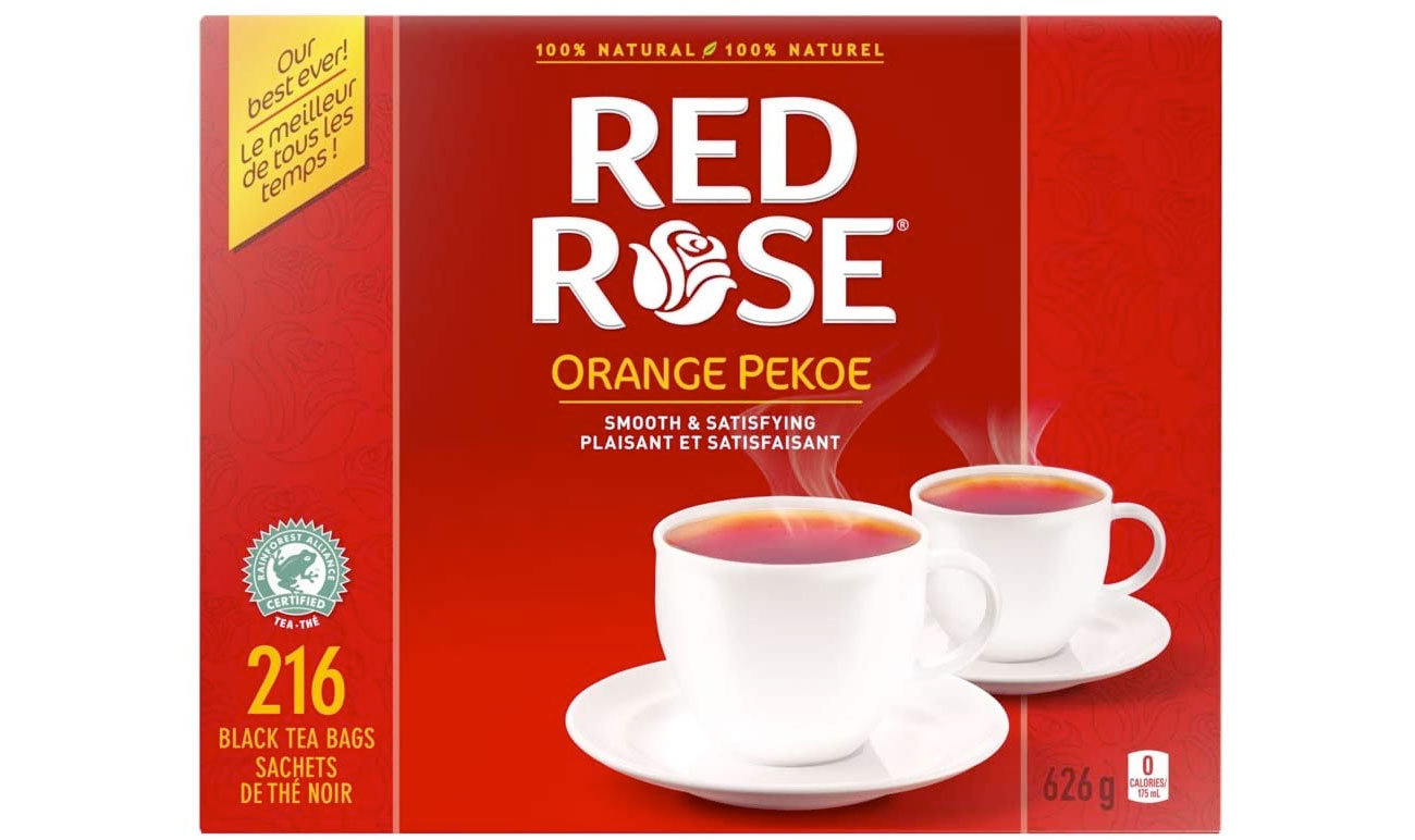 Amazon：Red Rose Black Tea Orange Pekoe(216茶包)只卖$6.98