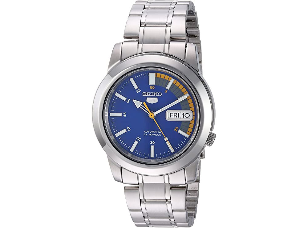 Amazon：Seiko精工5號自動機械鋼帶錶只賣$87.23