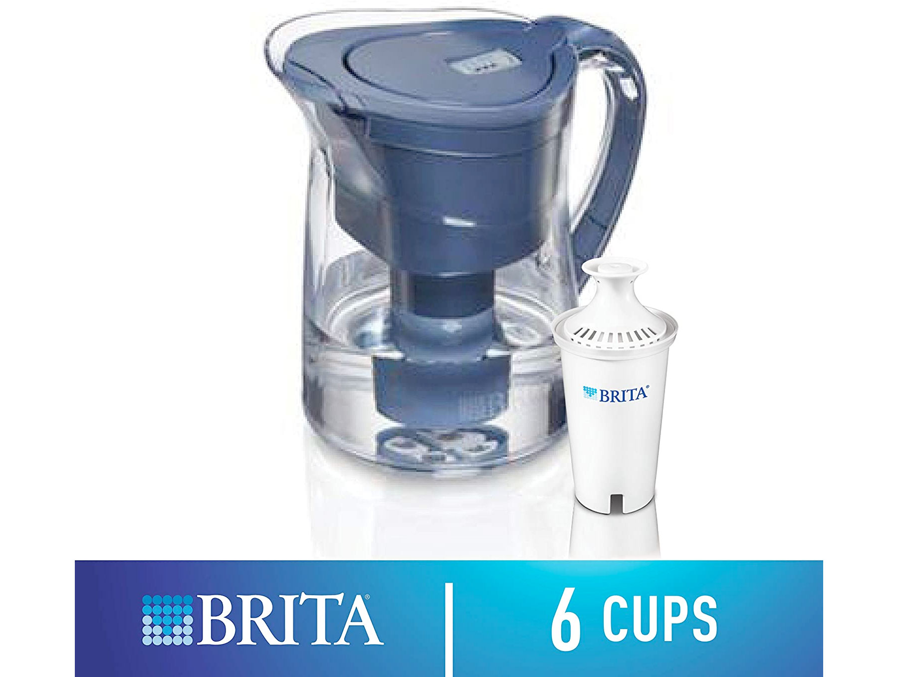 Amazon：Brita Mini Plus Water Filter Pitcher with 1 Standard Filter只賣$16.97