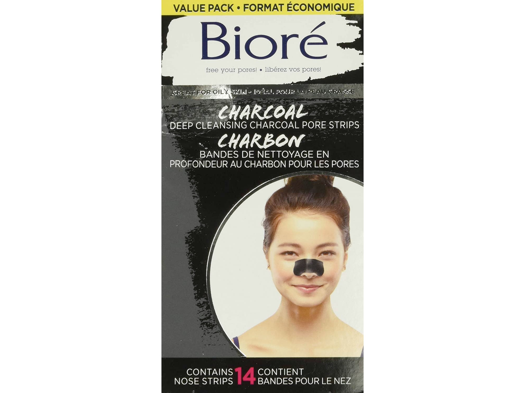 Amazon：Bioré毛孔清洁鼻贴14片只卖$6.98