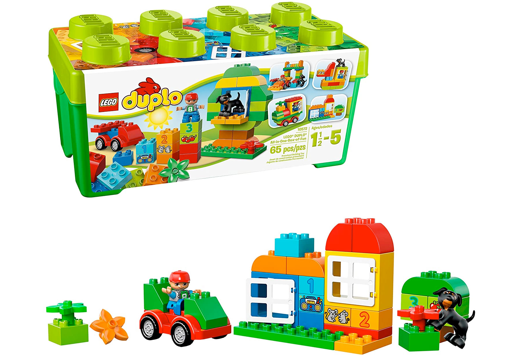 Amazon：LEGO Duplo Creative Play 10572 All-in-One-Box-of-Fun只賣$24.98