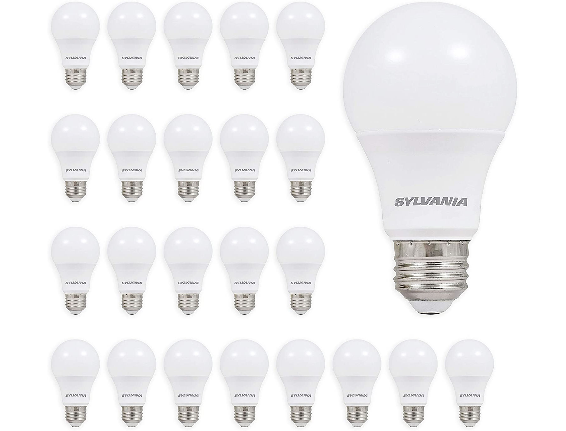 Amazon：Sylvania 60W A19 LED灯胆(24个)只卖$39.38