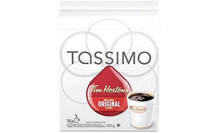 Amazon：Tassimo Tim Horton’s Coffee Single Serve 14 T-Discs只賣$6.99