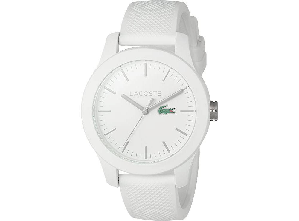 Amazon：Lacoste Women’s White Silicone Watch只卖$102.76