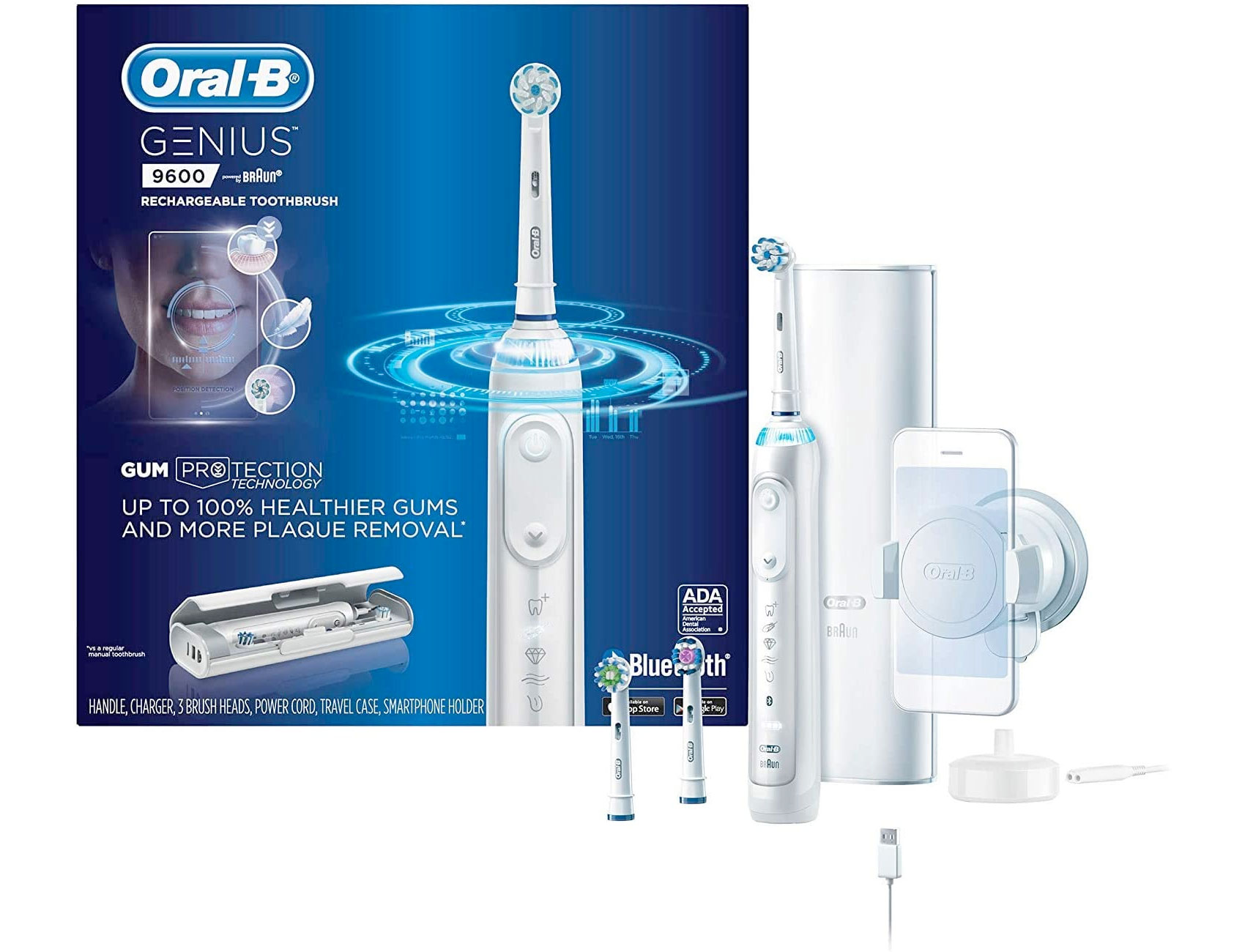 Amazon:Oral-B GENIUS 9600電動牙刷只賣$127.27(只限Amazon Prime會員)
