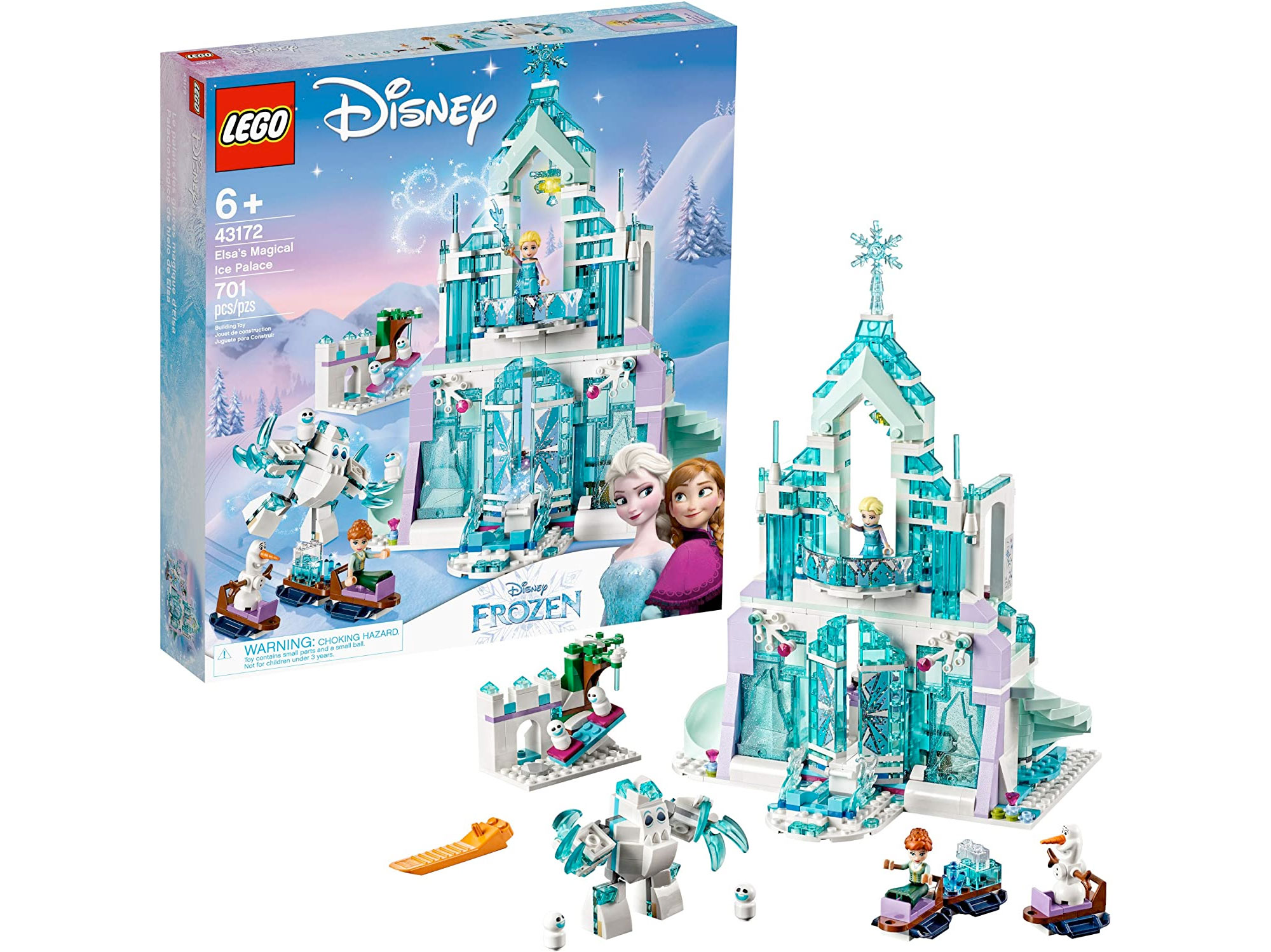 Amazon：LEGO Disney Princess Elsa’s Magical Ice Palace 43172(701 pcs)只賣$84.99