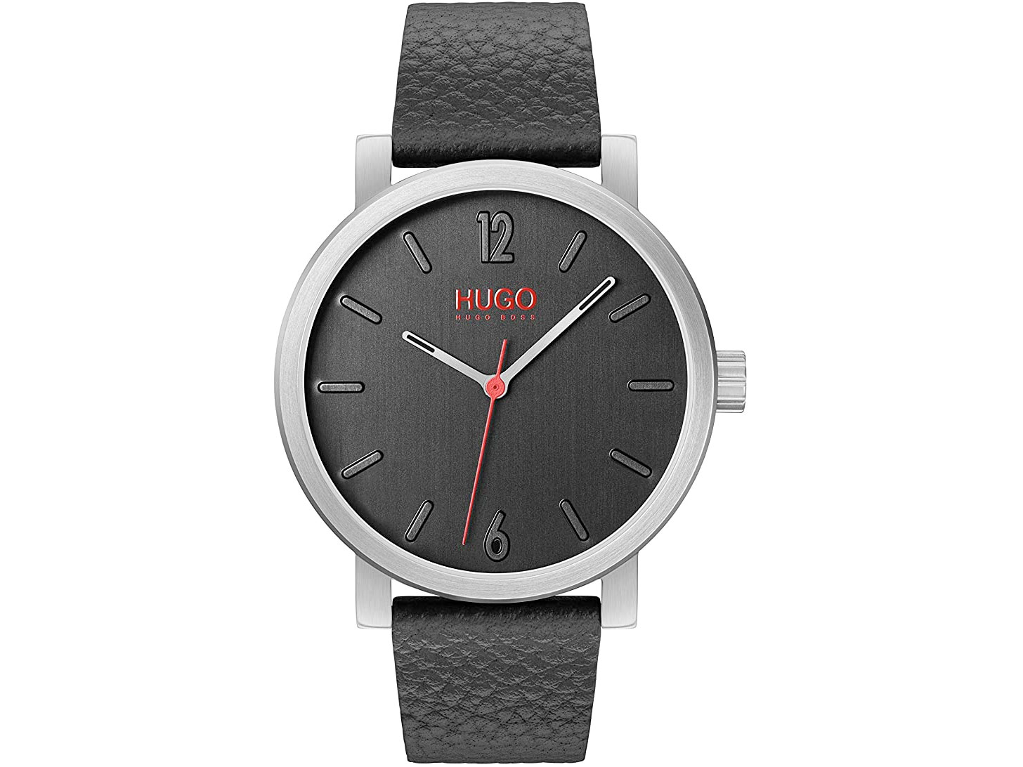 Amazon:HUGO by Hugo Boss男裝皮帶手錶只賣$88.60
