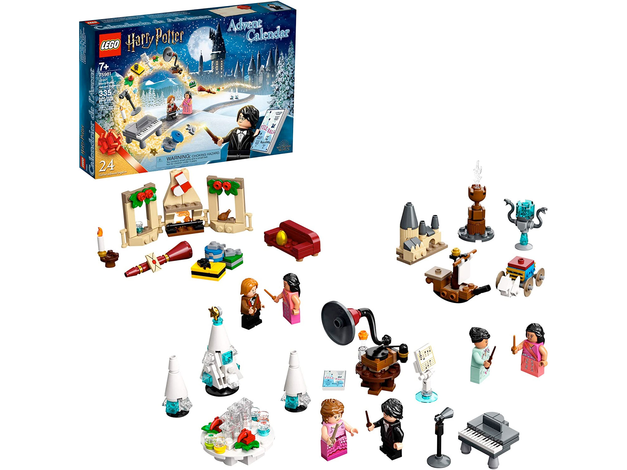 Amazon：LEGO Harry Potter Advent Calendar 75981 (335pcs)只卖$39.87
