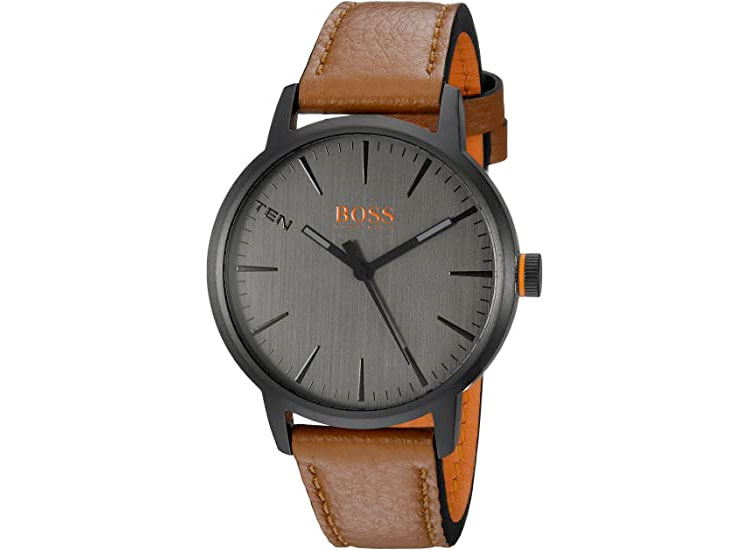 Amazon：Hugo Boss男裝皮帶手錶只賣$88.91