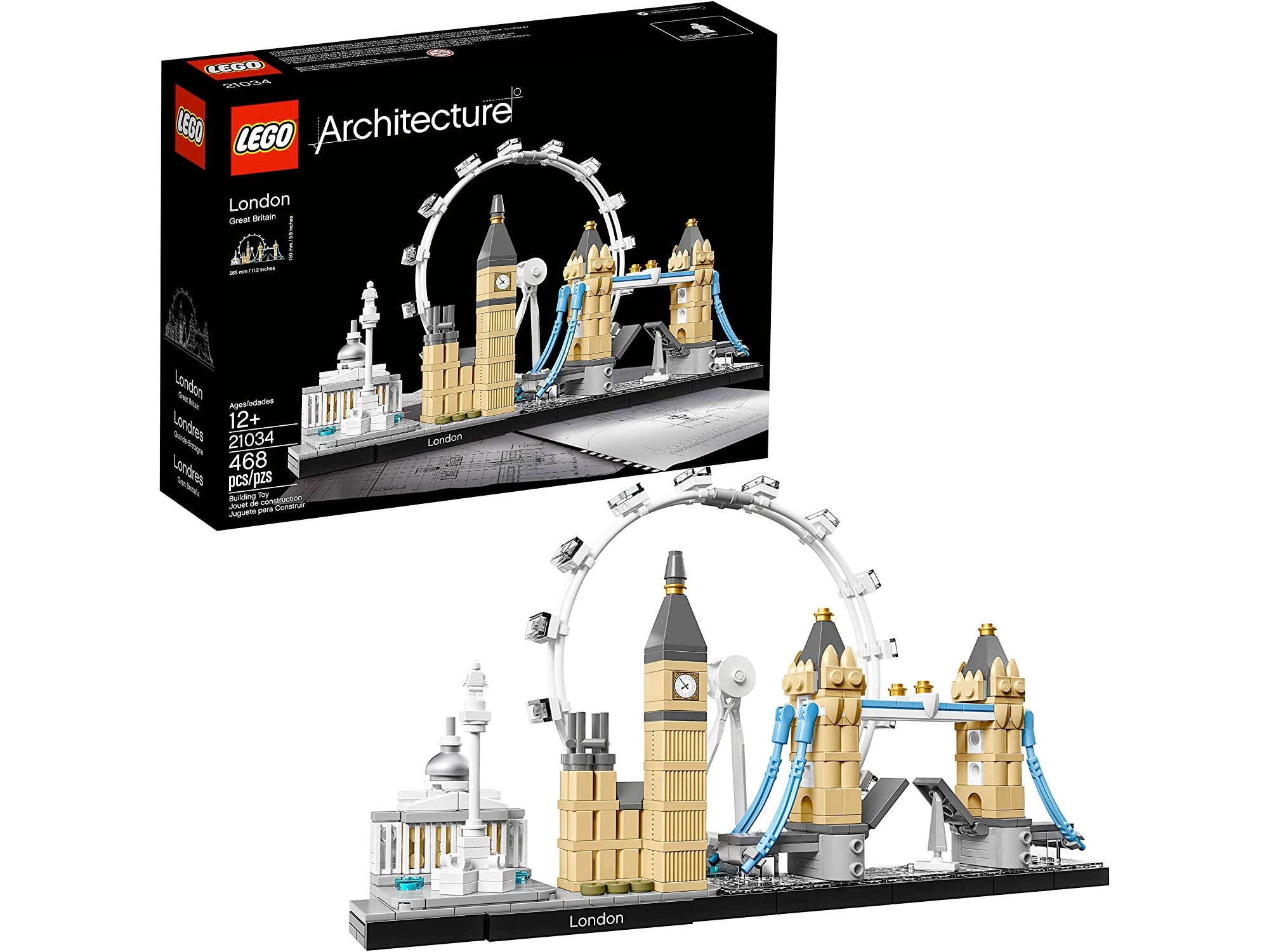 Amazon：LEGO Architecture Skylines 21034 London (468 pcs)只賣$42.97