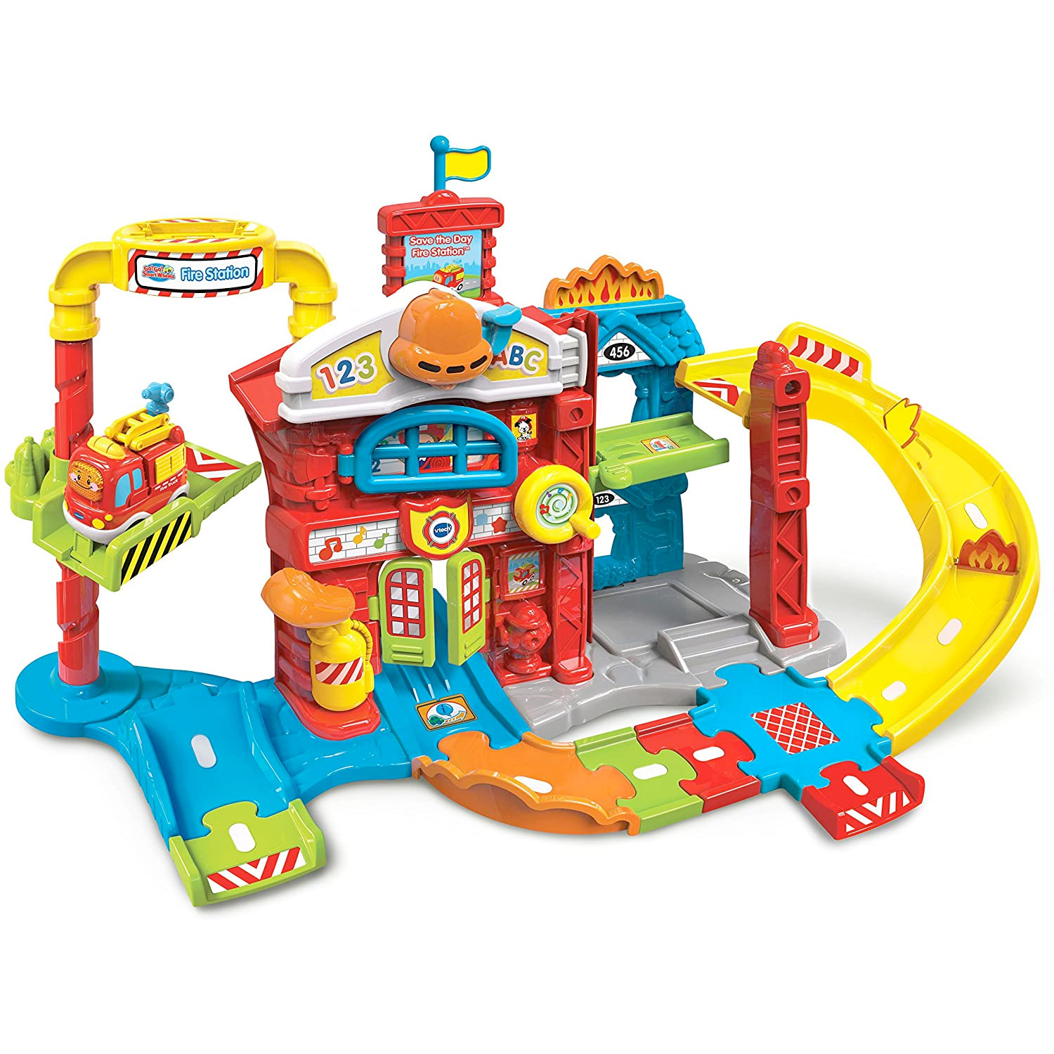 Amazon：VTech Go! Go! Smart Wheels Save The Day Fire Station只卖$20