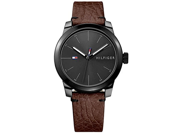 Amazon：Tommy Hilfiger男裝皮帶手錶只賣$47.58