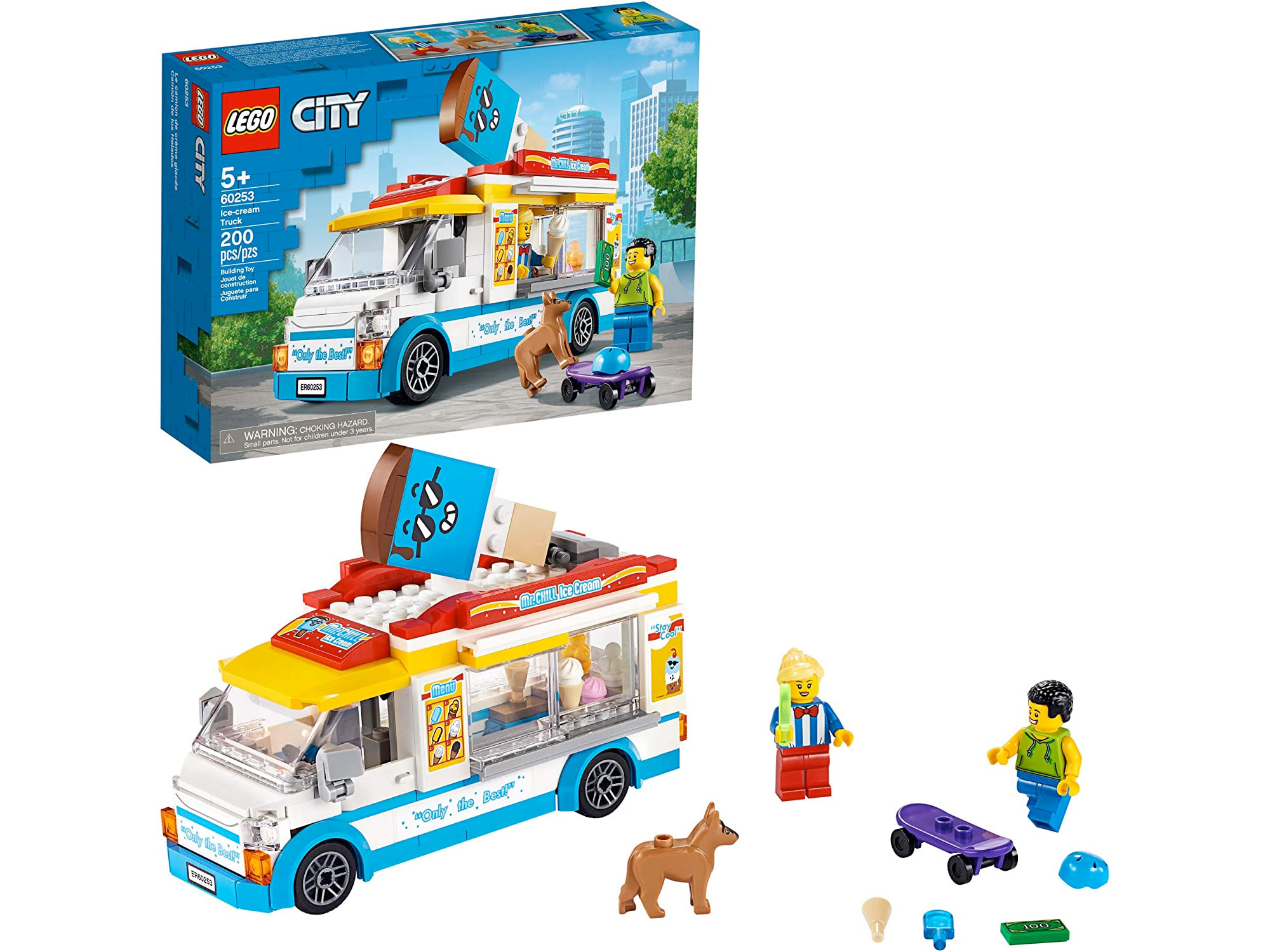 Amazon：LEGO City Ice-Cream Truck 60253(200 pcs)只賣$18.74