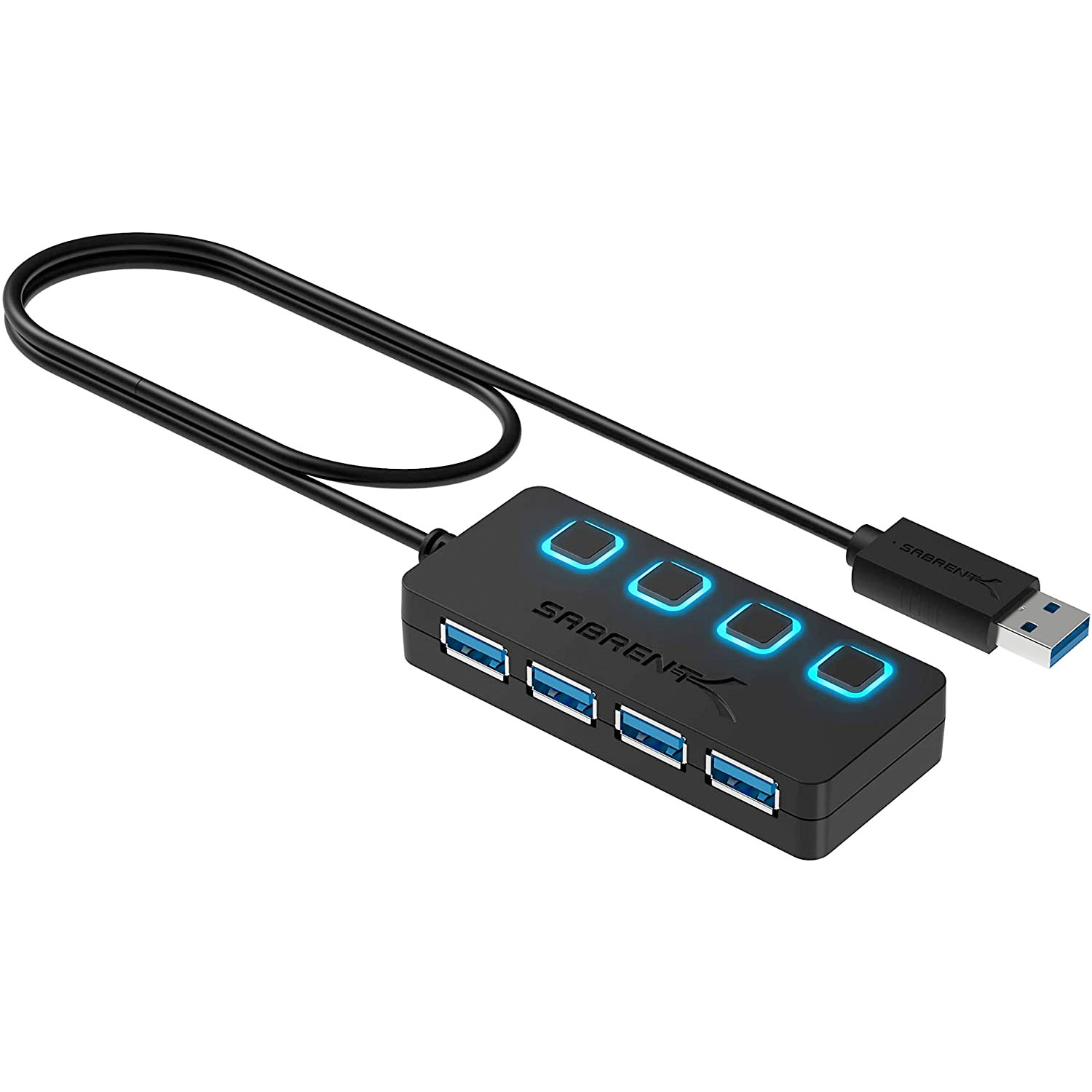 Amazon：Sabrent 4-Port USB 3.0 Hub只卖$6.99