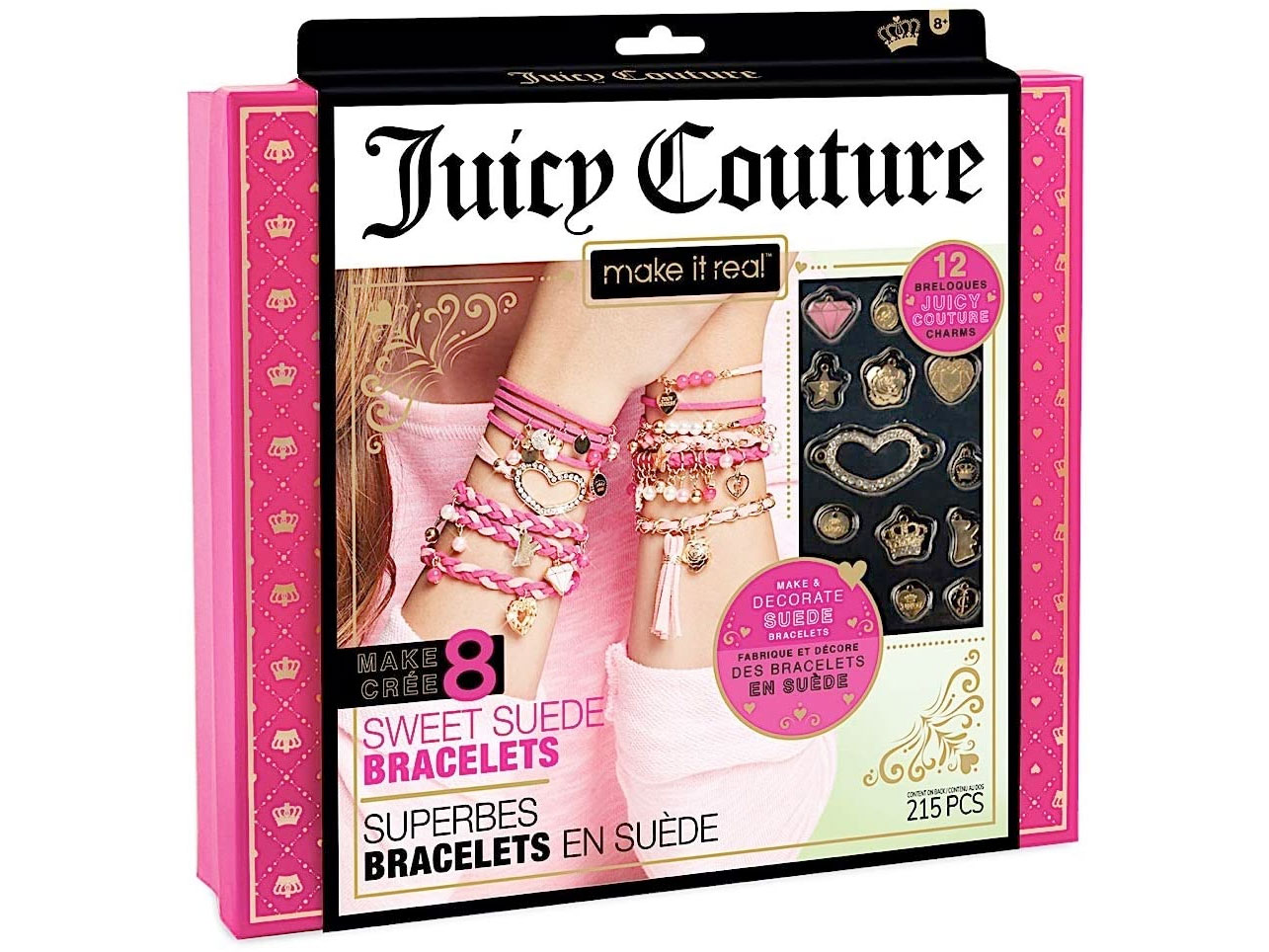 Amazon:Juicy Couture 4401MIR Suede Bracelets只卖$24.95