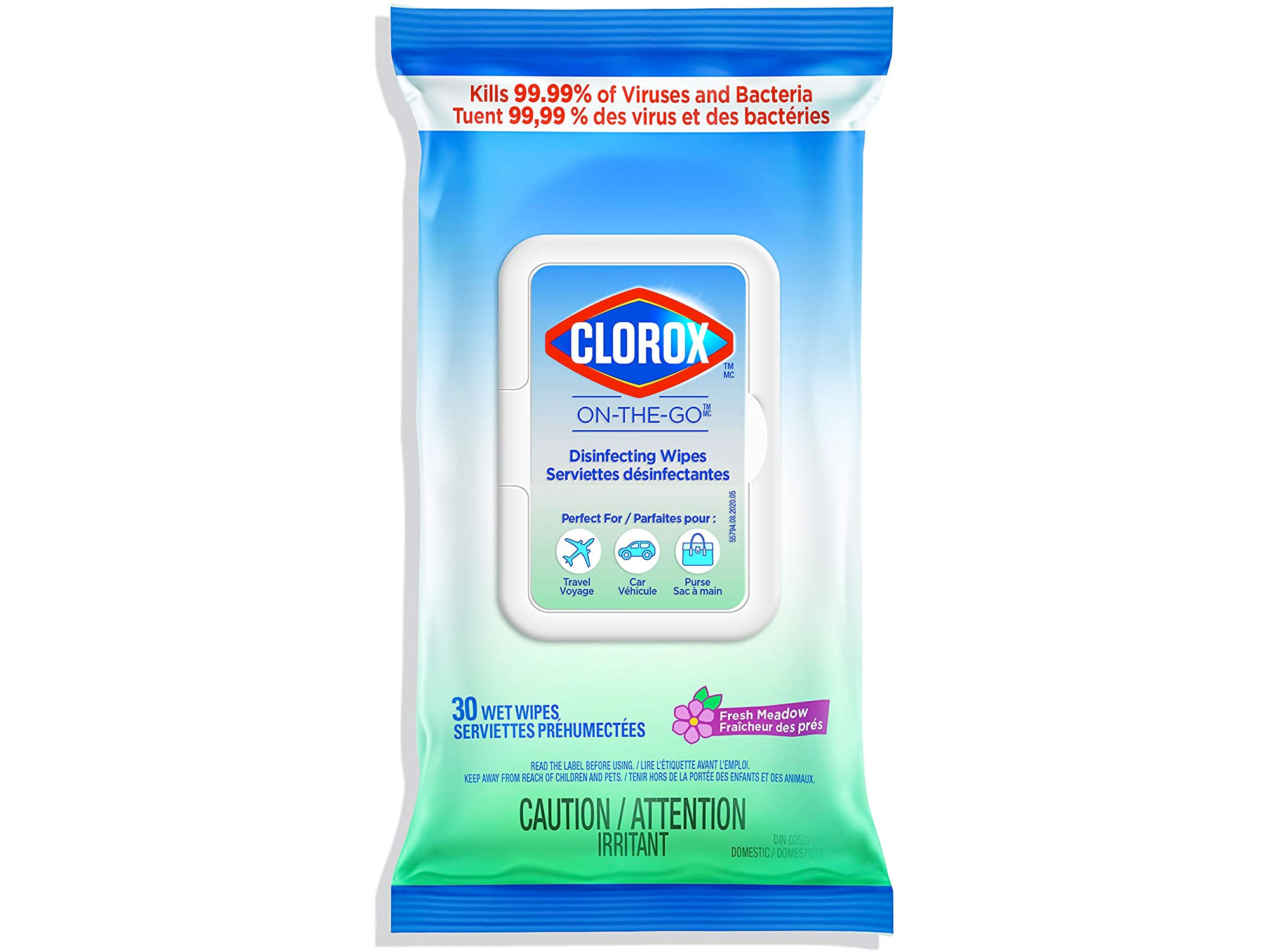 Amazon：Clorox On-The-Go Disinfecting Wipes (30 Count)只賣$1