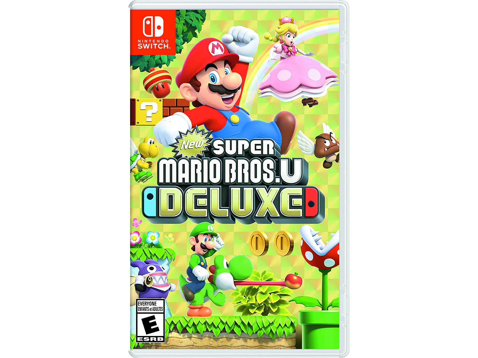 Amazon：New Super Mario Bros. U Deluxe Switch – Deluxe Edition只卖$59.95