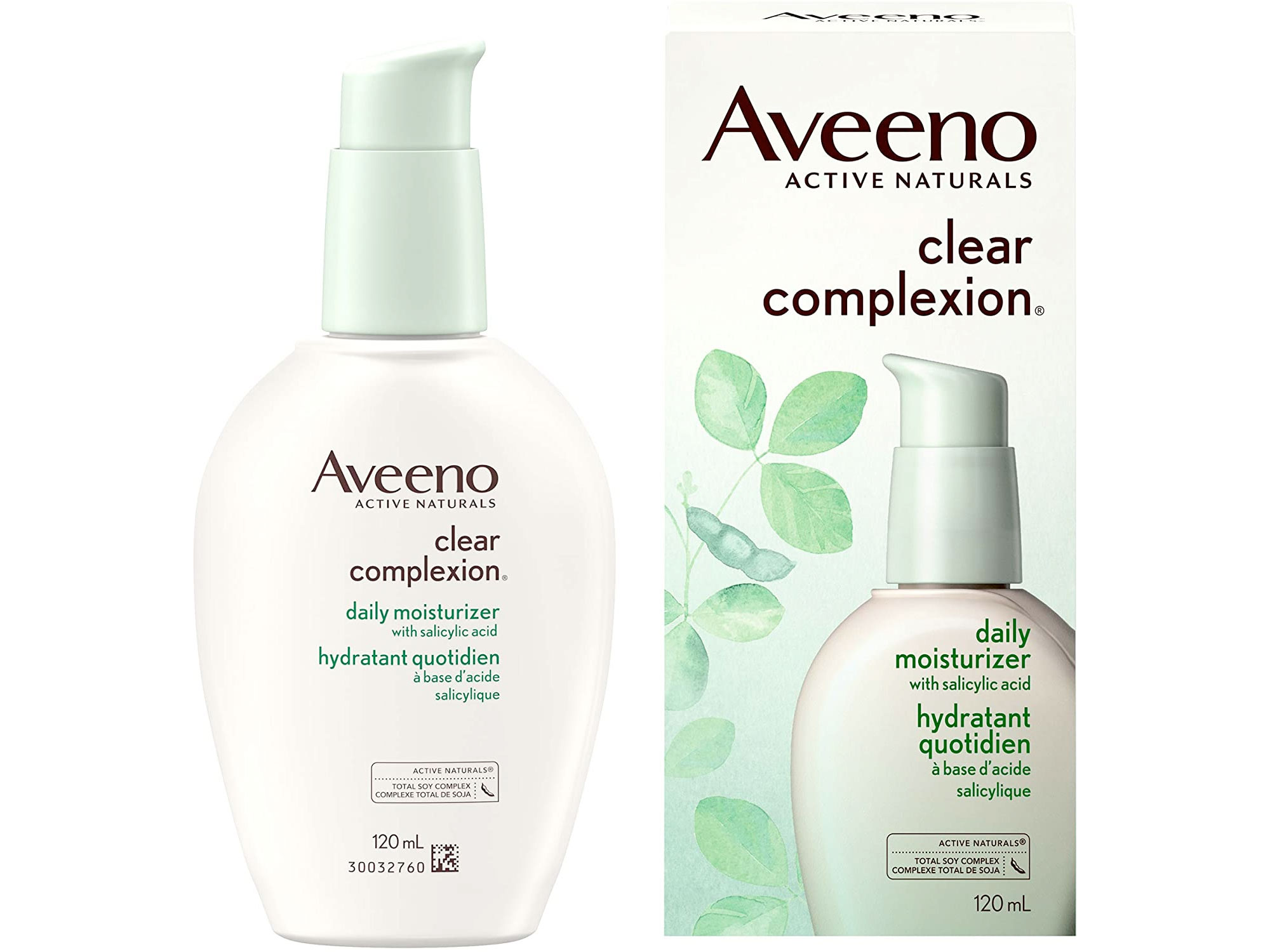 Amazon：Aveeno Clear Complexion Acne Face Moisturizer (120ml)只賣$12.64