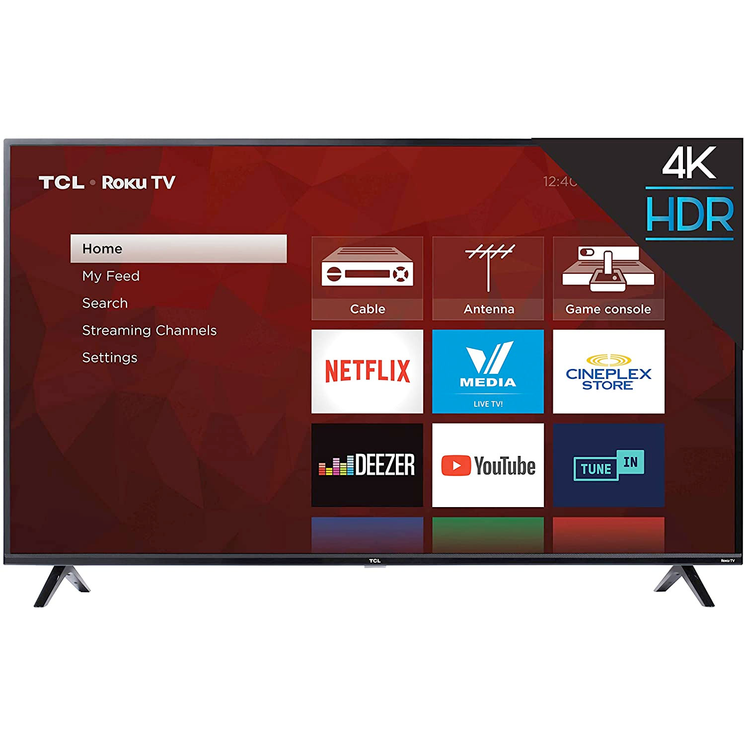 Amazon：TCL 65吋4K Ultra HD Smart TV電視只賣$499.99