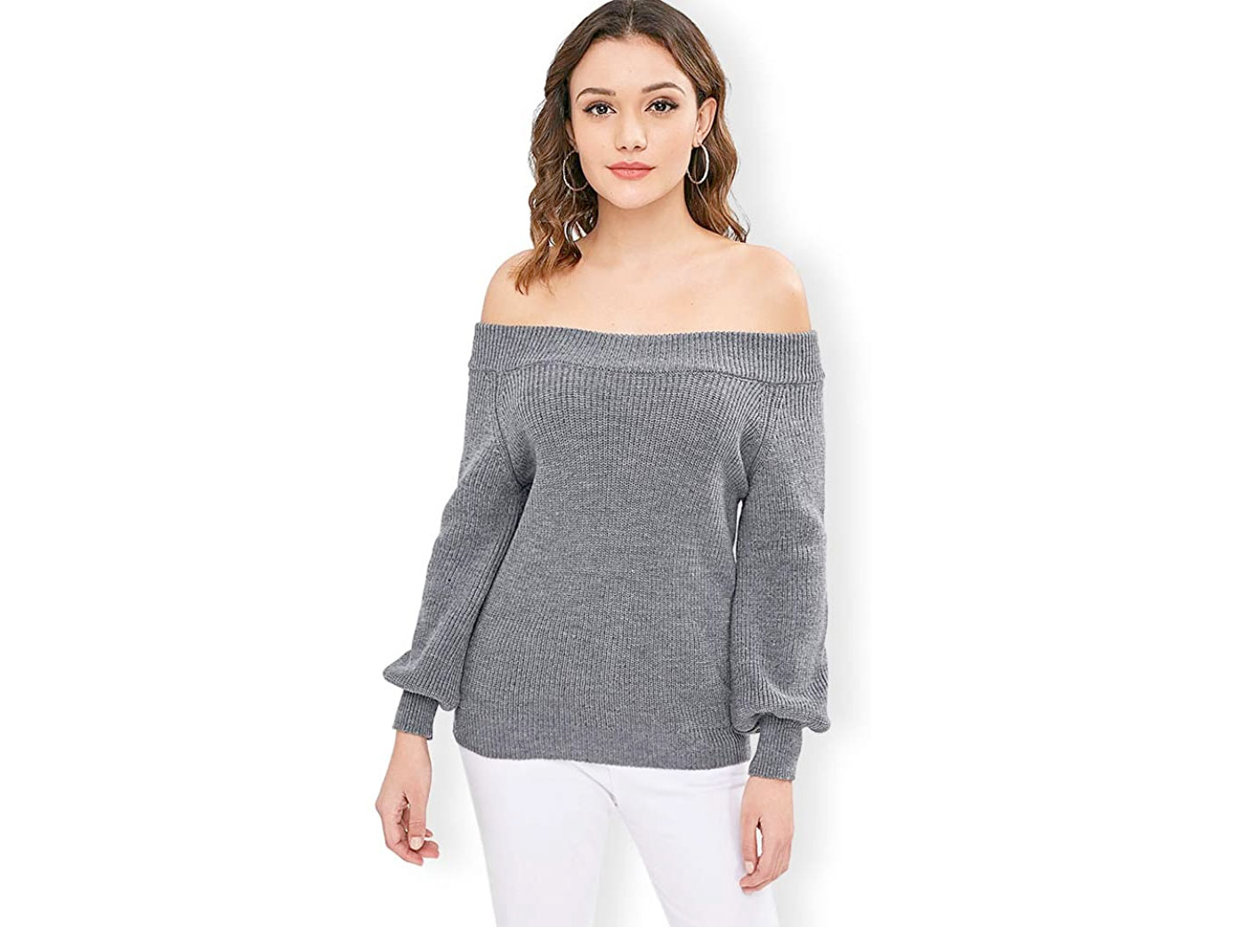 Amazon：女装Off Shoulder Knit Sweater只卖$9.99