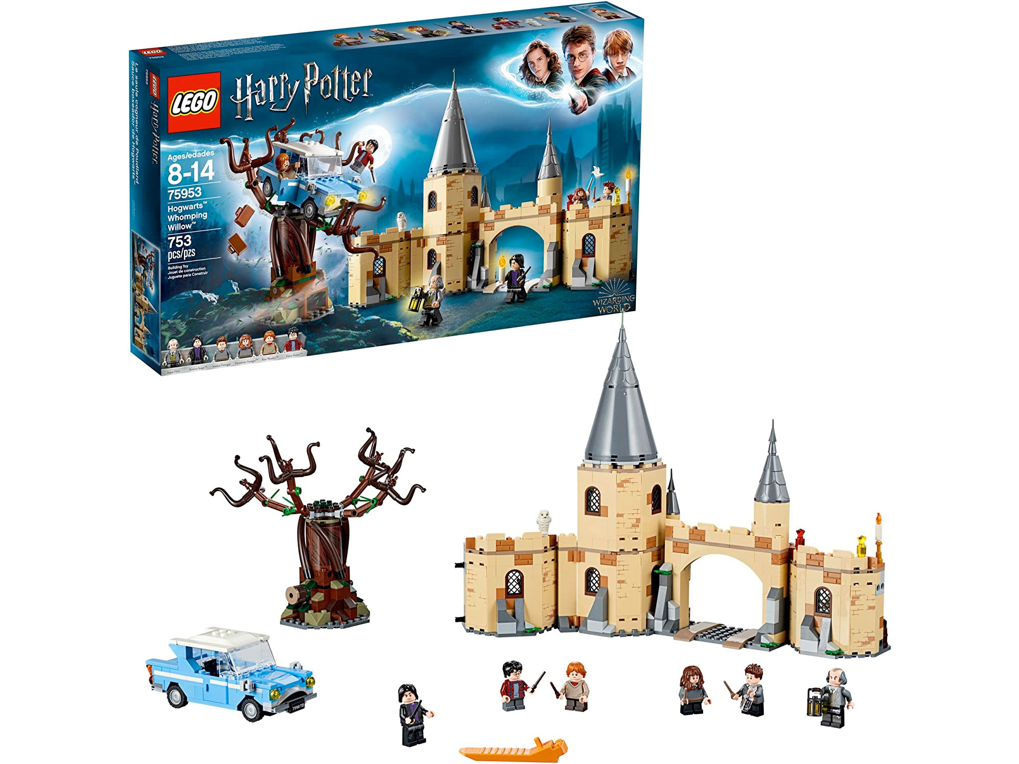 Amazon：LEGO Harry Potter and The Chamber of Secrets Hogwarts Whomping Willow 75953 (753 pcs)只賣$69.98