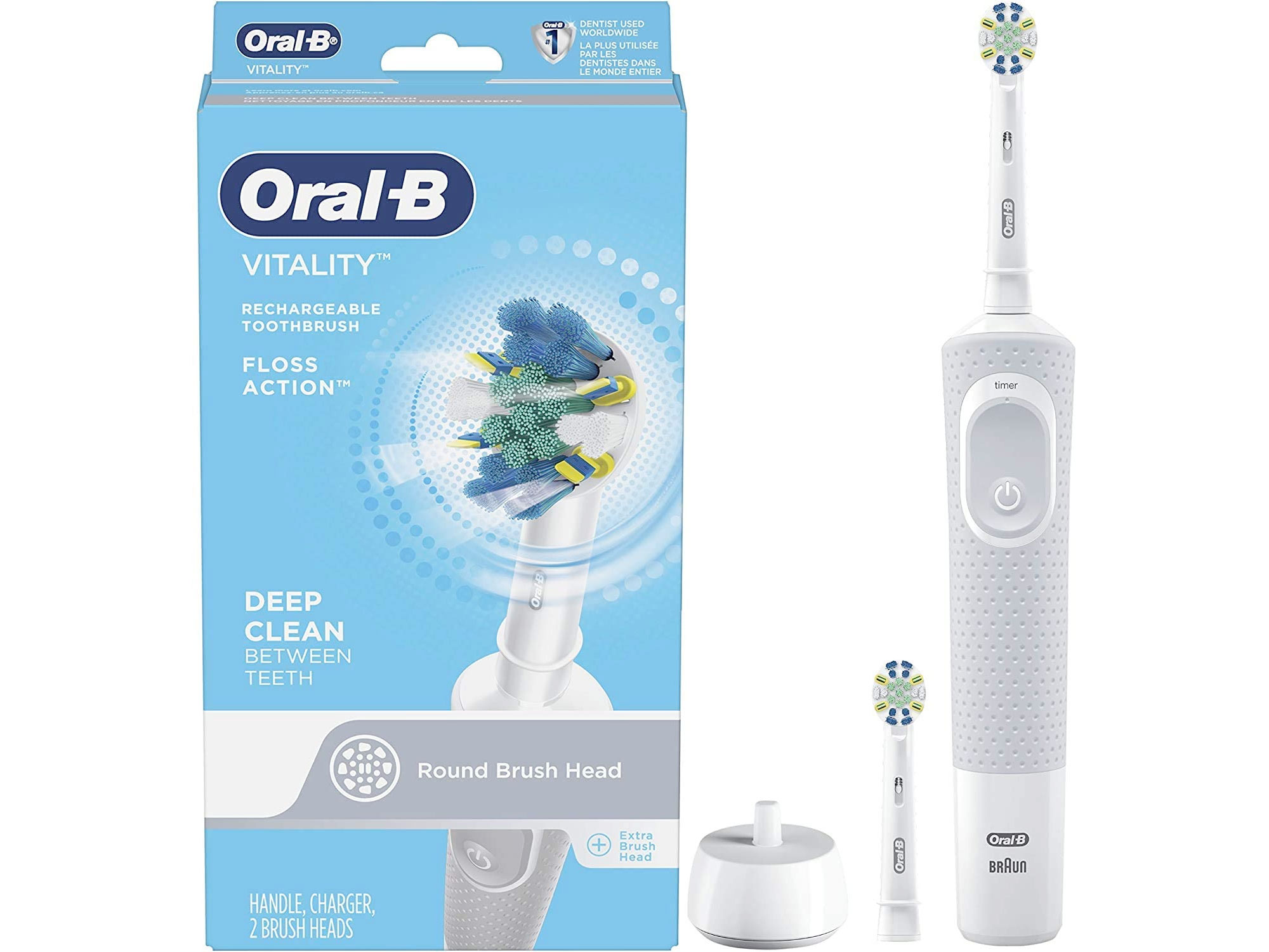 Amazon：Oral-B Vitality電動牙刷只賣$24.99