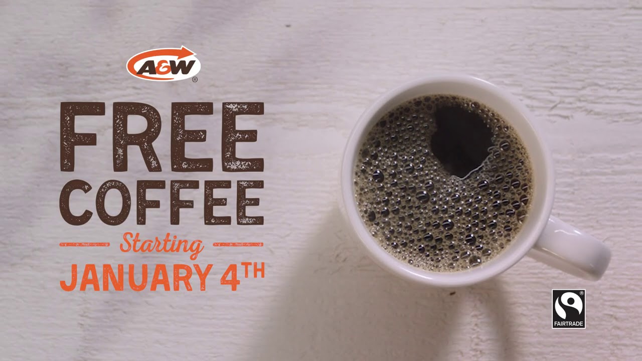 A&W：免费咖啡