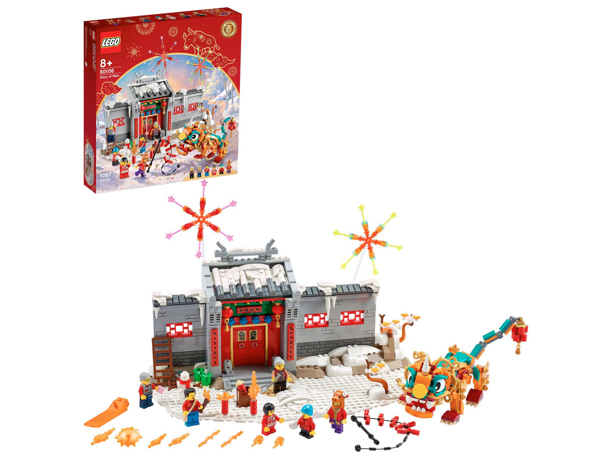 Walmart.ca：LEGO Story of Nian 80106(1067 pcs)只賣$109.97