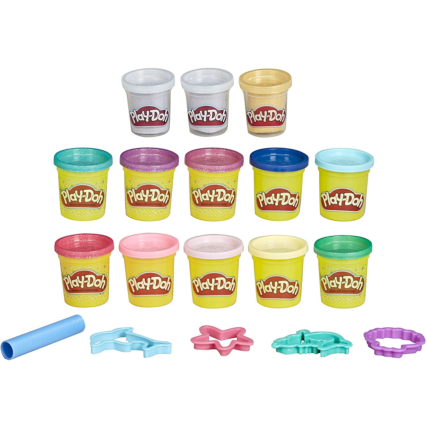 Amazon：Play-Doh Mermaid Theme (13-Pack)只賣$10.44