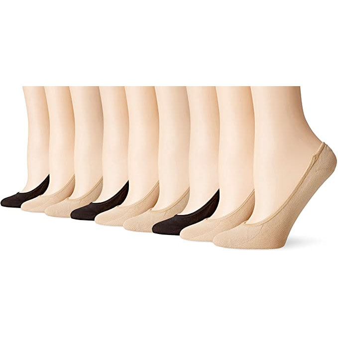 Amazon：Womens Microfiber Ultra Low Cut Liner with Gel(9 Pairs)只賣$11.92