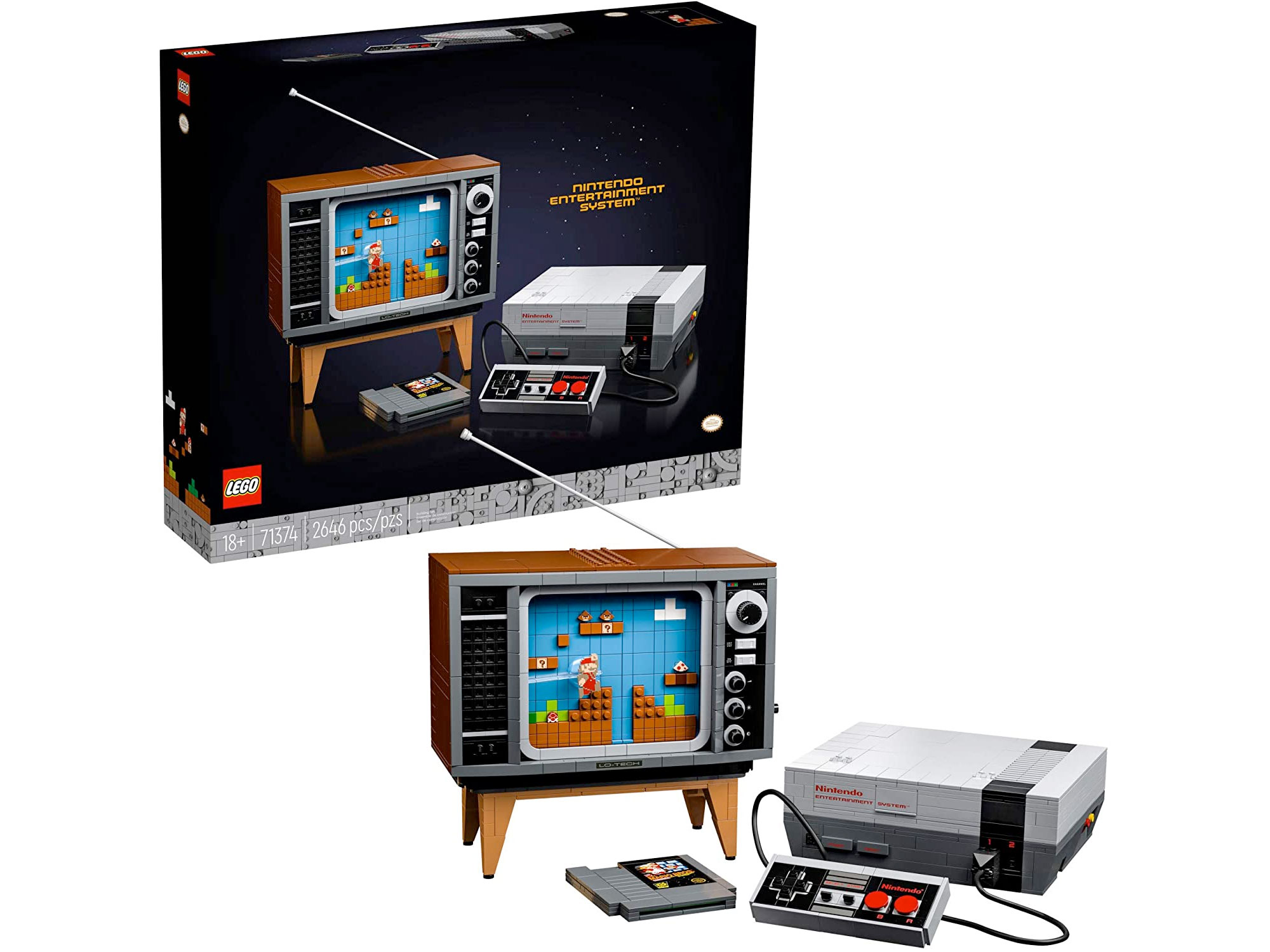 Amazon:LEGO Nintendo Entertainment System 71374(2646 pcs)只賣$284.68