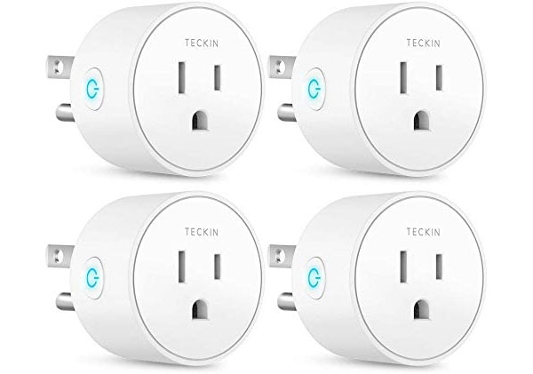 Amazon：TECKIN Smart Plug Mini WiFi Outlet(4 Pack)只賣$29.99